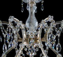 Итальянские Свет - Люстра Maria Teresa LA/12+1 Итальянские Свет - Люстра Maria Teresa LA/12+1 фабрика Due Effe