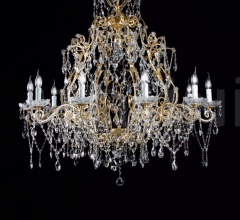 Итальянские Свет - Люстра Maria Teresa Classica Perl LA/ 10+1 Итальянские Свет - Люстра Maria Teresa Classica Perl LA/ 10+1 фабрика Due Effe