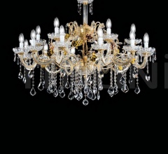 Итальянские Свет - Люстра Maria Rosa LA/12+6 фабрика Due Effe