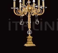 Итальянские Настольные светильники - Канделябр Kempinski FL/6 Итальянские Настольные светильники - Канделябр Kempinski FL/6 фабрика Due Effe