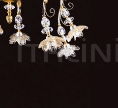 Итальянские Потолочные светильники - Потолочный светильник Medusa Foglia PL /8 Итальянские Потолочные светильники - Потолочный светильник Medusa Foglia PL /8 фабрика Due Effe