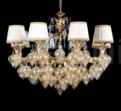 Итальянские Свет - Люстра  Preziosa LA /8 Paralumi фабрика Due Effe