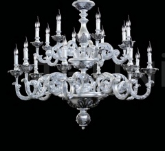 Итальянские Свет - Люстра 3000 LA/8+8 G Итальянские Свет - Люстра 3000 LA/8+8 G фабрика Due Effe