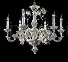 Итальянские Свет - Люстра 3000 Rose LA/6 Итальянские Свет - Люстра 3000 Rose LA/6 фабрика Due Effe