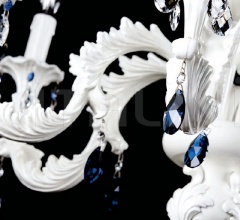 Итальянские Свет - Люстра 3002 LA/6 B Итальянские Свет - Люстра 3002 LA/6 B фабрика Due Effe