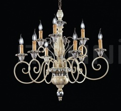 Итальянские Свет - Люстра Omar LA/3+6 Итальянские Свет - Люстра Omar LA/3+6 фабрика Due Effe