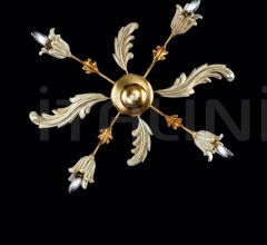 Итальянские Потолочные светильники - Потолочный светильник Foglia PL/4 Итальянские Потолочные светильники - Потолочный светильник Foglia PL/4 фабрика Due Effe