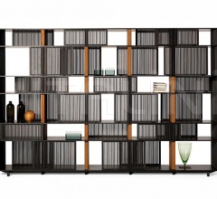 Книжный стеллаж Lloyd фабрика Poltrona Frau