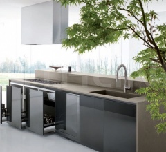 Кухня Vetro Кухня Vetro фабрика Modulnova