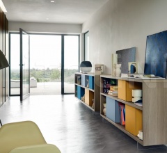 Итальянские Стеллажи - Книжный стеллаж M5C82 Итальянские Стеллажи - Книжный стеллаж M5C82 фабрика Sangiacomo