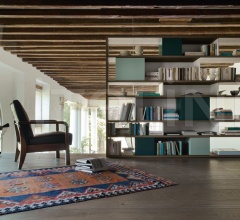 Итальянские Стеллажи - Книжный стеллаж M5C83 Итальянские Стеллажи - Книжный стеллаж M5C83 фабрика Sangiacomo