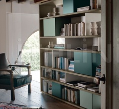 Итальянские Стеллажи - Книжный стеллаж M5C83 Итальянские Стеллажи - Книжный стеллаж M5C83 фабрика Sangiacomo