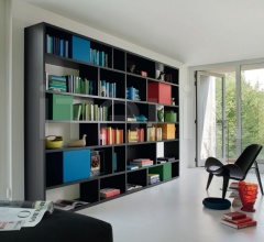 Итальянские Стеллажи - Книжный стеллаж M5C85 Итальянские Стеллажи - Книжный стеллаж M5C85 фабрика Sangiacomo