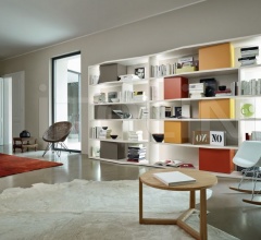 Итальянские Стеллажи - Книжный стеллаж M5C86 Итальянские Стеллажи - Книжный стеллаж M5C86 фабрика Sangiacomo