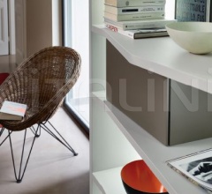 Итальянские Стеллажи - Книжный стеллаж M5C86 Итальянские Стеллажи - Книжный стеллаж M5C86 фабрика Sangiacomo