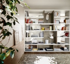 Итальянские Стеллажи - Книжный стеллаж M5C87 Итальянские Стеллажи - Книжный стеллаж M5C87 фабрика Sangiacomo