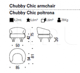 Кресло Chubby Chic Diesel by Moroso