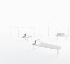 Итальянские Уличная мебель - Скамья Softer than Steel фабрика Desalto