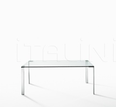 Итальянские Столы обеденные - Стол обеденный Liko Glass фабрика Desalto
