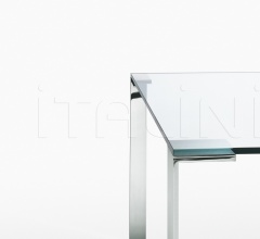 Итальянские Столы обеденные - Стол обеденный Liko Glass фабрика Desalto