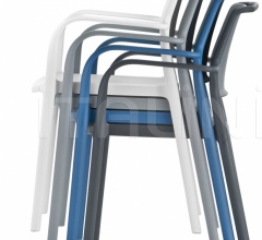 Стул с подлокотниками Ara 315 Стул с подлокотниками Ara 315 фабрика Pedrali