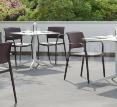 Стул с подлокотниками Ara 315 Стул с подлокотниками Ara 315 фабрика Pedrali