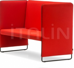 Двухместный диван Zippo ZIP2P/100 Двухместный диван Zippo ZIP2P/100 фабрика Pedrali