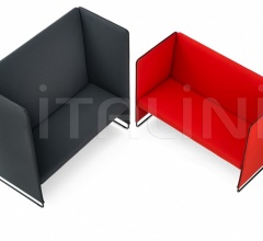 Двухместный диван Zippo ZIP2P/140 Двухместный диван Zippo ZIP2P/140 фабрика Pedrali