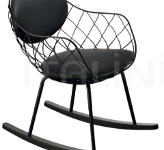 Итальянские Гостиная - Кресло-качалка Pina Итальянские Гостиная - Кресло-качалка Pina фабрика Magis