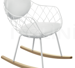 Итальянские Гостиная - Кресло-качалка Pina Итальянские Гостиная - Кресло-качалка Pina фабрика Magis