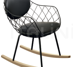 Итальянские Гостиная - Кресло-качалка Pina Итальянские Гостиная - Кресло-качалка Pina фабрика Magis