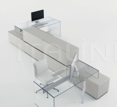 Итальянские Письменные столы - Письменный стол Air Desk 1 Up Итальянские Письменные столы - Письменный стол Air Desk 1 Up фабрика Gallotti&Radice