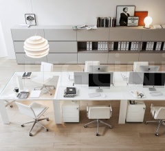 Итальянские Столы для конференц зала - Cтол Koy System фабрика Gallotti&Radice