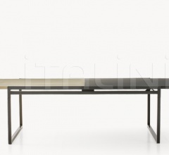 Итальянские Столы обеденные - Раздвижной стол Double table фабрика Moroso