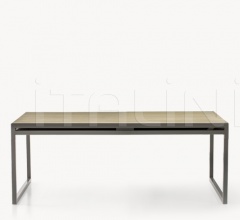 Итальянские Столы обеденные - Раздвижной стол Double table фабрика Moroso