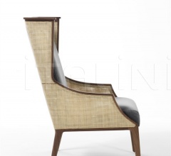 Итальянские Кресла - Кресло Liala bergere straw фабрика Porada
