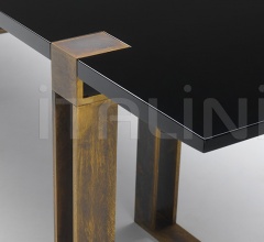 Стол обеденный Black and Gold dining table Стол обеденный Black and Gold dining table фабрика Paolo Castelli