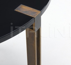 Стол обеденный Black & Gold Table Round Стол обеденный Black & Gold Table Round фабрика Paolo Castelli