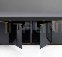 Итальянские Буфеты - Буфет Black & Gold Cabinet Итальянские Буфеты - Буфет Black & Gold Cabinet фабрика Paolo Castelli