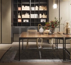 Итальянские Столы обеденные - Стол обеденный Luce Итальянские Столы обеденные - Стол обеденный Luce фабрика Lema