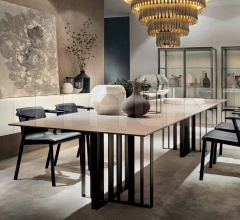 Итальянские Столы обеденные - Стол обеденный Shade Итальянские Столы обеденные - Стол обеденный Shade фабрика Lema