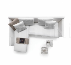 Итальянские Диваны - Модульный диван Adagio фабрика Flexform