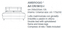 Кровать AMBROGIO Creazioni