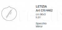 Настенное зеркало LETIZIA Creazioni