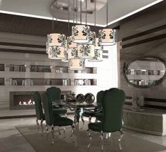 Подвесная лампа Cellini фабрика Mantellassi 1926