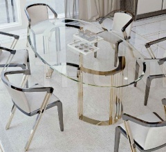 Стол обеденный INFINITY 152 фабрика Bizzotto