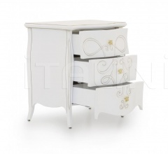 Итальянские Спальни - Тумбочка Butterfly 00CD141 фабрика Seven Sedie