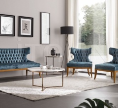 Итальянские Диваны - Двухместный диван Irene 0451D Итальянские Диваны - Двухместный диван Irene 0451D фабрика Seven Sedie