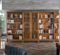 Итальянские Стеллажи - Книжный стеллаж Elipse 00LB352 фабрика Seven Sedie