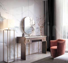 Итальянские Спальни - Туалетный столик Trilogy Итальянские Спальни - Туалетный столик Trilogy фабрика Capital Decor
